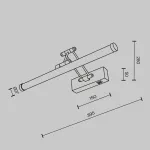 Подсветка Maytoni Mirror Luster MIR268WL-L3W3K от ImperiumLoft