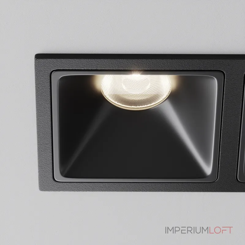 Встраиваемый светильник Maytoni Downlight DL043-02-10W4K-SQ-B-1 Встраиваемый светильник Maytoni Downlight DL043-02-10W4K-SQ-B-1
