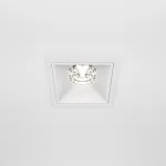 Встраиваемый светильник Maytoni Alfa LED DL043-01-15W4K-D-SQ-W