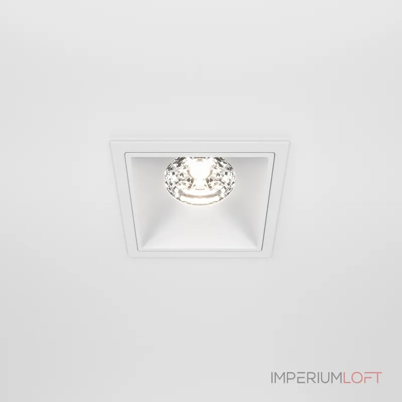 Встраиваемый светильник Maytoni Alfa LED DL043-01-15W4K-D-SQ-W Встраиваемый светильник Maytoni Alfa LED DL043-01-15W4K-D-SQ-W