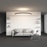 Радиусный профиль 35x35 ?1500мм внутренний 1/4 круга черный Maytoni ALM-3535R-B-IN-90°-1.5M от ImperiumLoft
