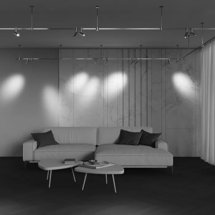 Трековый светильник Maytoni Focus Led TR144-1-5W3K-W-PT от ImperiumLoft