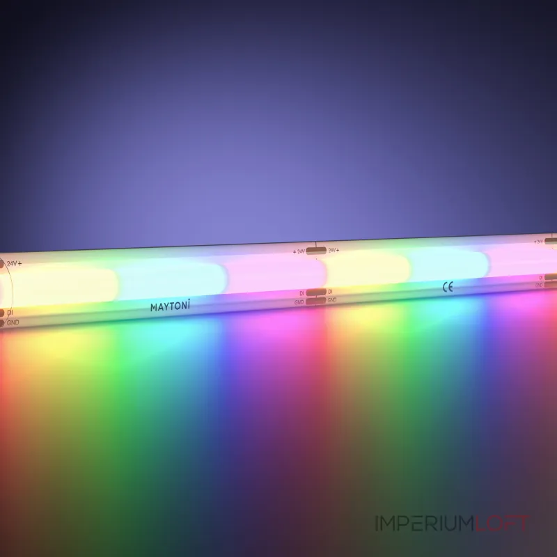 Светодиодная лента 24В COB 18Вт/м RGB 5м IP 65 Maytoni Ultra 201251