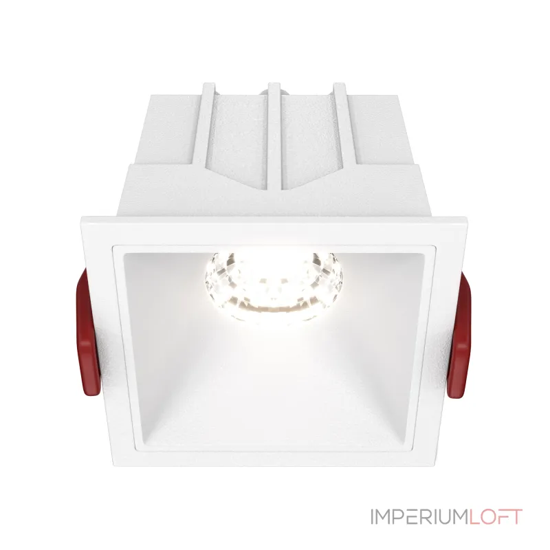 Встраиваемый светильник Maytoni Alfa LED DL043-01-10W4K-SQ-W Встраиваемый светильник Maytoni Alfa LED DL043-01-10W4K-SQ-W