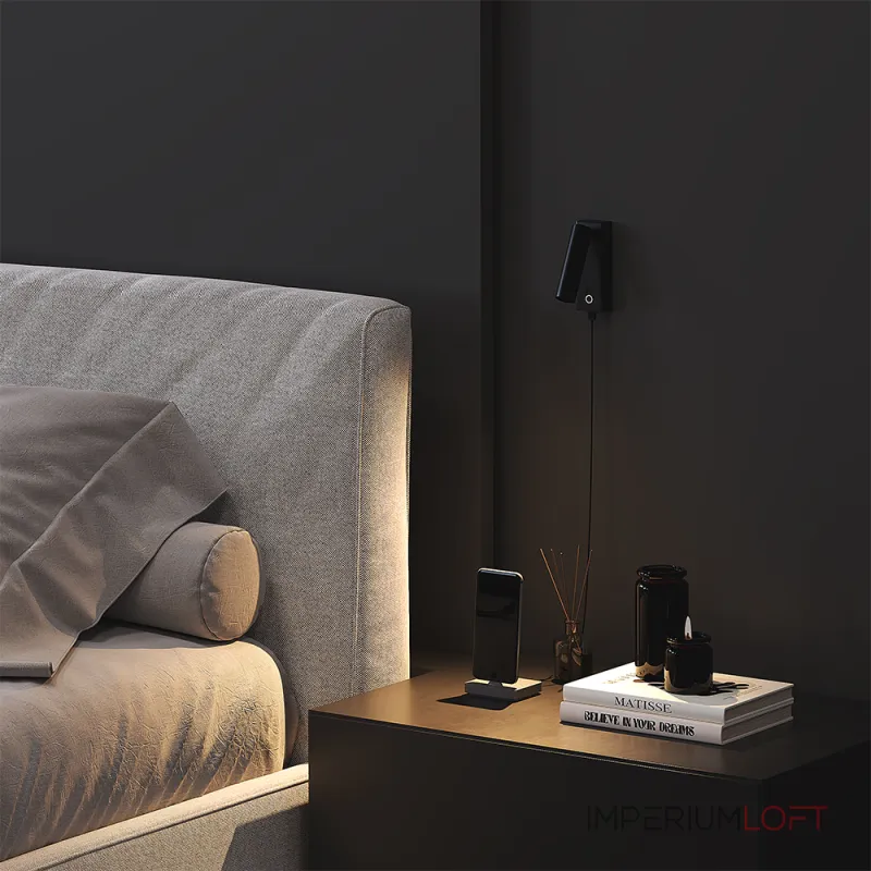 Настенный светильник Maytoni Twist C078WL-L3WBS3K