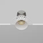 Встраиваемый светильник Dip Hight 3000K 10Вт 9° Maytoni DL124-10W-3K-TRS-W