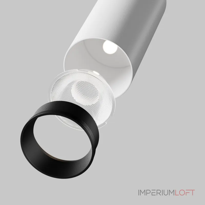 Потолочный светильник Maytoni Ceiling FOCUS LED C055CL-L12W3K-SS-W Потолочный светильник Maytoni Ceiling FOCUS LED C055CL-L12W3K-SS-W