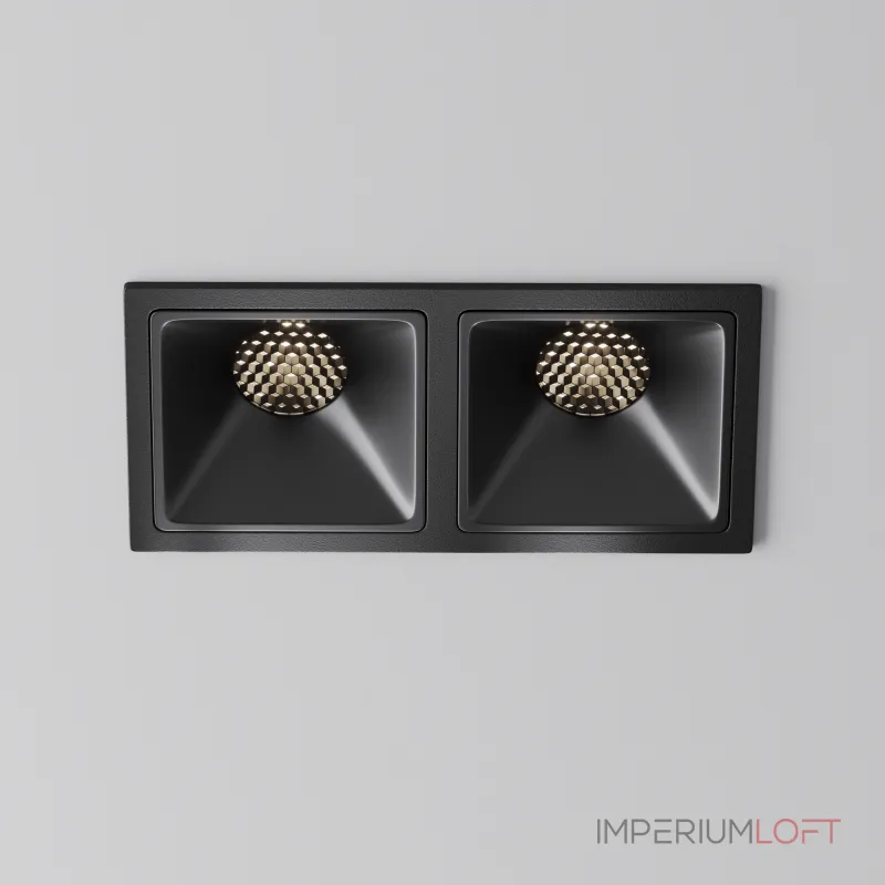 Встраиваемый светильник Maytoni Downlight DL043-02-10W4K-SQ-B-1 Встраиваемый светильник Maytoni Downlight DL043-02-10W4K-SQ-B-1