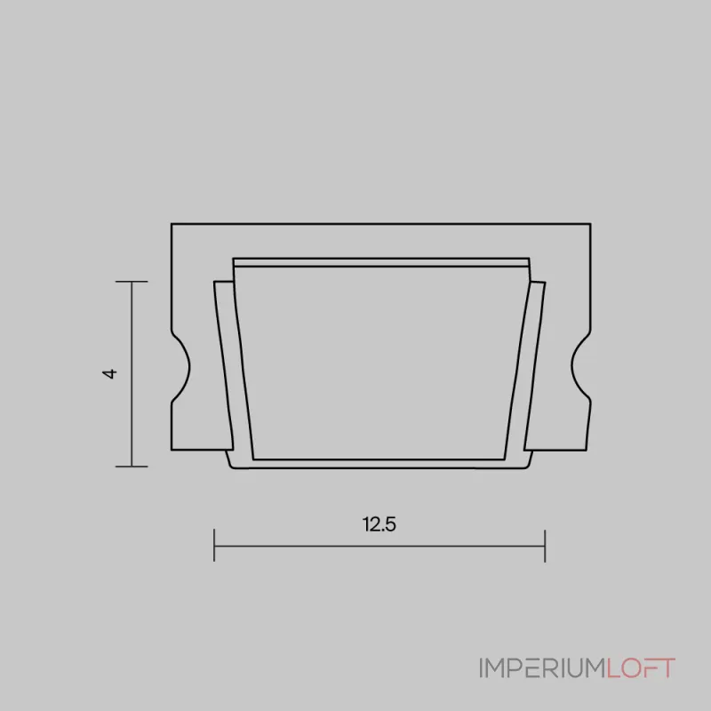 Рассеиватель для профиля 15×06 (Чёрный, 2 м), ALM-001-B-DF-2M Maytoni 642021 от ImperiumLoft Рассеиватель для профиля 15×06 (Чёрный, 2 м), ALM-001-B-DF-2M Maytoni 642021 от ImperiumLoft