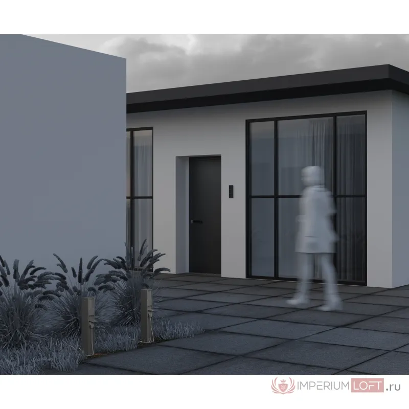 Уличная розетка Maytoni Outdoor O459FL-GF02SC от ImperiumLoft