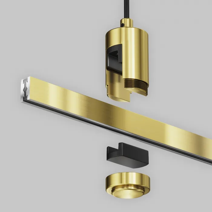 Подвес тросовый Hang с вводом питания Flarity латунь Maytoni FLARITY TRA157SW-B1-BS от ImperiumLoft