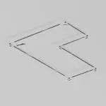 Шинопровод 3 м накладной Maytoni Busbar trunkings Exility X TRX239-413B