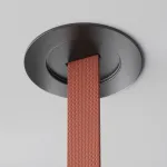 Потолочная чаша встраиваемая с коннектором питания черная Maytoni PARITY TRA130RSC-2B