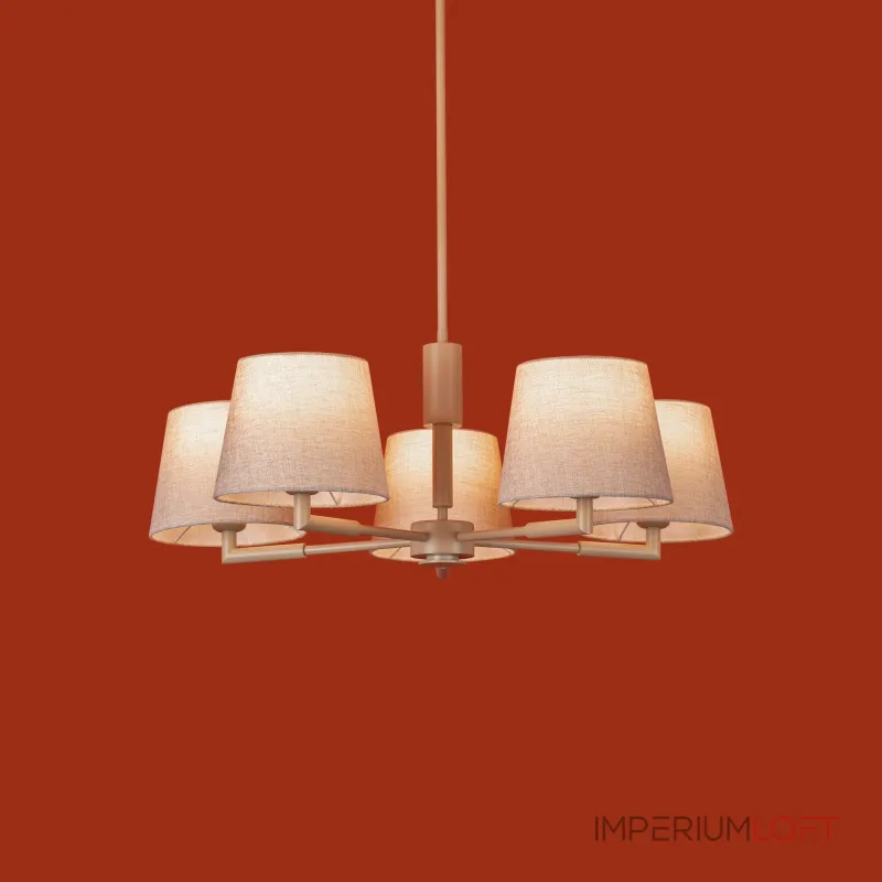 Люстра на штанге Freya Classic Butler FR2057PL-05BG