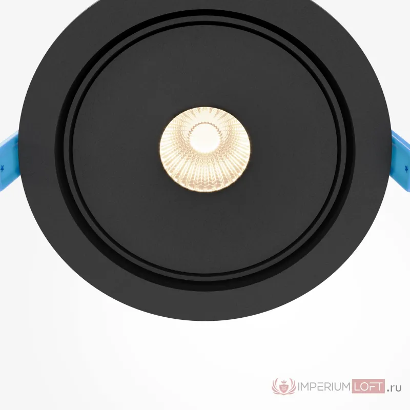 Встраиваемый светильник Maytoni Downlight DL060-9W3-4-6K-B от ImperiumLoft