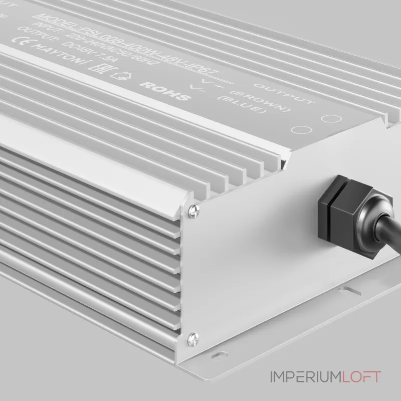Источник напряжения Voltega Эксилайт / Exilight PSI008-400W-48V-IP67 Источник напряжения Voltega Эксилайт / Exilight PSI008-400W-48V-IP67