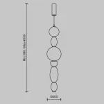 Подвесной светильник Maytoni Modern MOD297PL-L24BS3K от ImperiumLoft