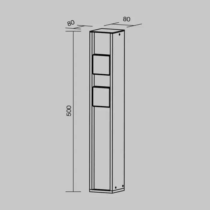 Уличная розетка Maytoni Outdoor O459FL-GF02SC от ImperiumLoft