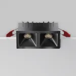 Встраиваемый светильник Maytoni Downlight DL043-02-10W4K-SQ-B-1 от ImperiumLoft