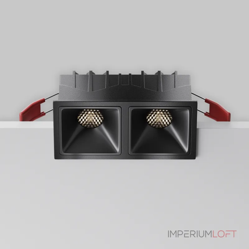 Встраиваемый светильник Maytoni Downlight DL043-02-10W4K-SQ-B-1 Встраиваемый светильник Maytoni Downlight DL043-02-10W4K-SQ-B-1