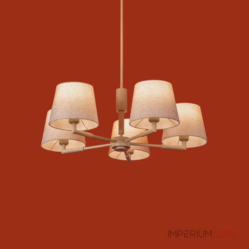 Люстра на штанге Freya Classic Butler FR2057PL-05BG