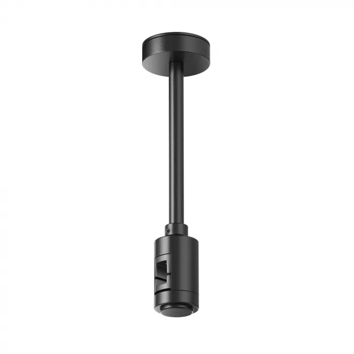 Крепление потолочное Short одинарное 138мм Flarity черный Maytoni FLARITY TRA156C-SL1-B от ImperiumLoft