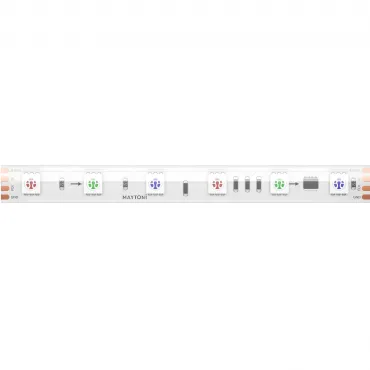 Светодиодная лента 24В 5050 14,4Вт/м RGB 5м IP 68 Maytoni Ultra 201249 Светодиодная лента 24В 5050 14,4Вт/м RGB 5м IP 68 Maytoni Ultra 201249