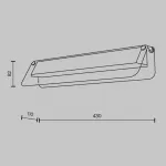 Настенный светильник Maytoni Modern MOD296WL-L10BS3K от ImperiumLoft