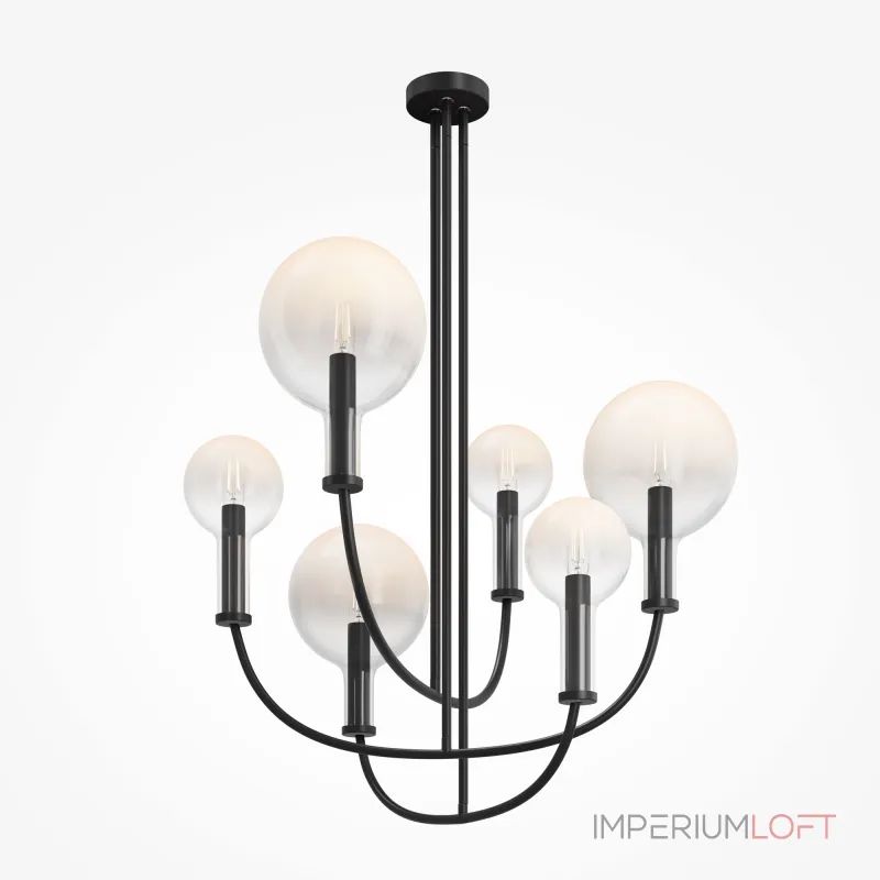 Люстра на штанге Maytoni Status MOD333PL-06B