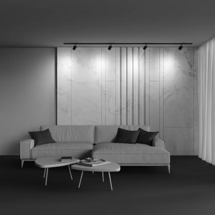 Трековый светильник Polar TR088-1-GX53-B от ImperiumLoft
