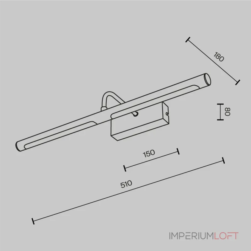 Подсветка Maytoni Twinkle MIR266WL-L12CH4K от ImperiumLoft Подсветка Maytoni Twinkle MIR266WL-L12CH4K от ImperiumLoft