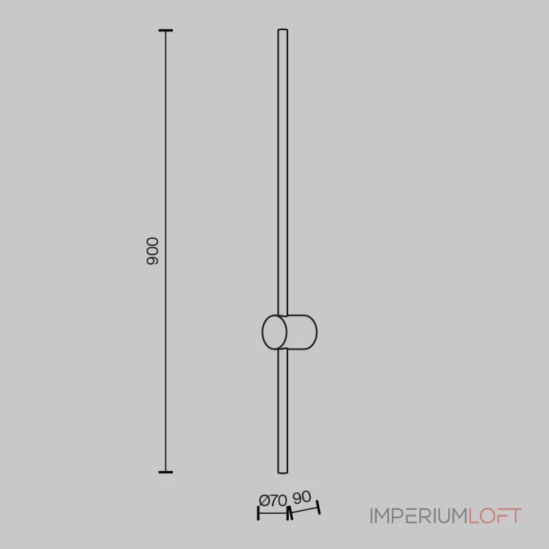Настенный светильник (бра) Light stick MOD237WL-L11B3K