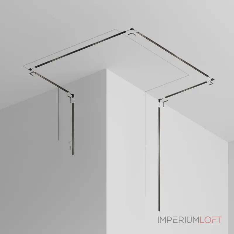 Шинопровод 3м встраиваемый под ГКЛ 12,5мм Maytoni Busbar trunkings Exility X TRX239-423.12B Шинопровод 3м встраиваемый под ГКЛ 12,5мм Maytoni Busbar trunkings Exility X TRX239-423.12B