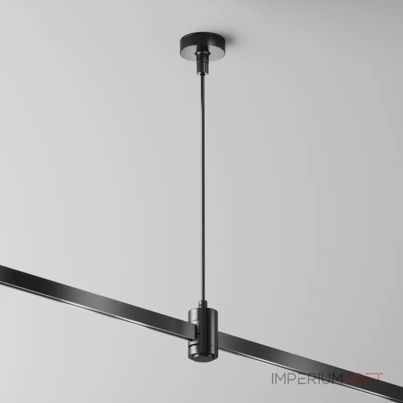 Подвес тросовый Hang с вводом питания Flarity черный Maytoni FLARITY TRA157SW-B1-B
