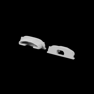 Комплект заглушек (для профиля 18×06) 2 шт., ALM-1806-EC Maytoni 642075 Комплект заглушек (для профиля 18×06) 2 шт., ALM-1806-EC Maytoni 642075