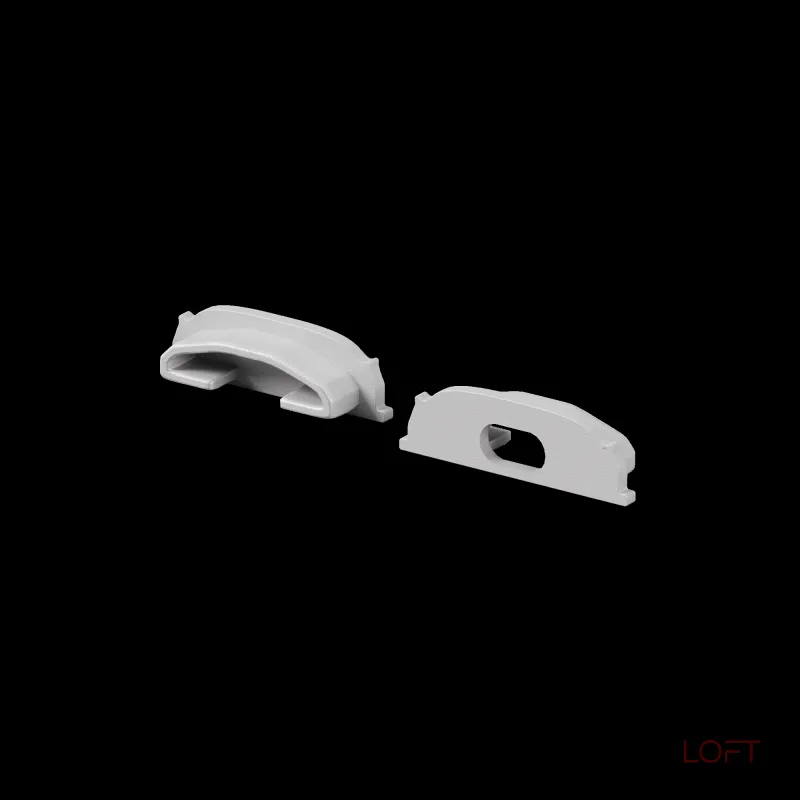 Комплект заглушек (для профиля 18×06) 2 шт., ALM-1806-EC Maytoni 642075 от ImperiumLoft Комплект заглушек (для профиля 18×06) 2 шт., ALM-1806-EC Maytoni 642075 от ImperiumLoft