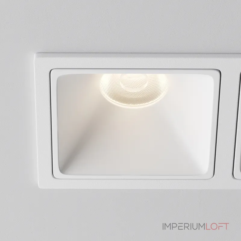 Встраиваемый светильник Maytoni Downlight DL043-02-10W4K-SQ-W-1 Встраиваемый светильник Maytoni Downlight DL043-02-10W4K-SQ-W-1