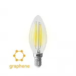 Светодиодная лампа Crystal Graphene Candle 9W 2800K E14 от ImperiumLoft