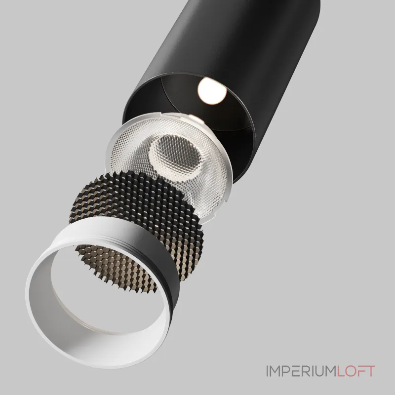 Потолочный светильник Maytoni Ceiling FOCUS LED C055CL-L12W4K-SS-B Потолочный светильник Maytoni Ceiling FOCUS LED C055CL-L12W4K-SS-B