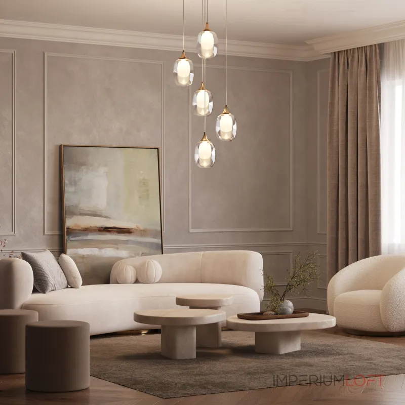 Подвесной светильник Maytoni Aura MOD016PL-05BS Подвесной светильник Maytoni Aura MOD016PL-05BS