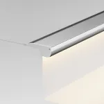 Алюминиевый профиль встраиваемый в пол 59x20 (2м) ALM-5920-S-2M Maytoni 636025