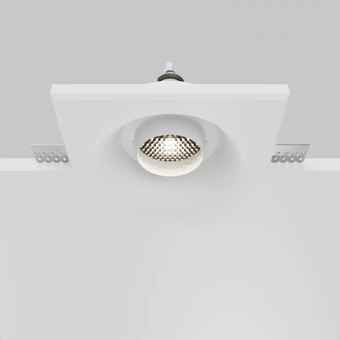 Встраиваемый светильник Maytoni Gyps Modern DL006-GU10-RD-W от ImperiumLoft