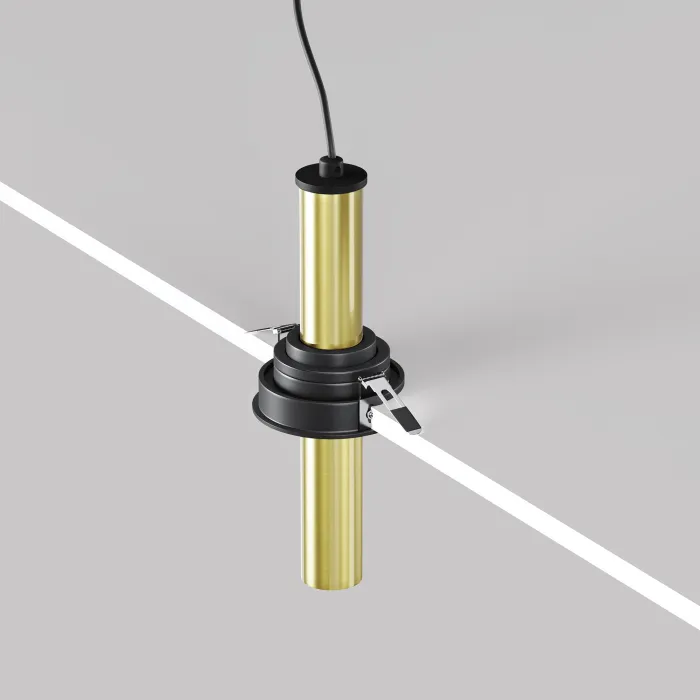 Встраиваемый светильник Maytoni Ceiling C140RS-L200-7W4K-BBS от ImperiumLoft