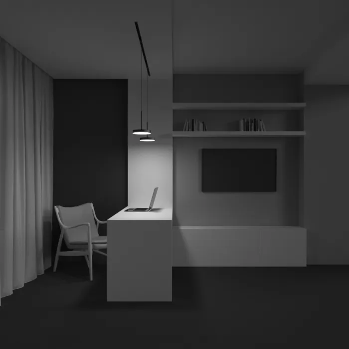 Трековый светильник Maytoni EXILITY TR123-2-15W4K-B от ImperiumLoft