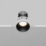 Встраиваемый светильник Maytoni Dip DL119-10W-4K-TRS-B от ImperiumLoft