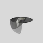 Встраиваемый светильник Maytoni Downlight DL060-9W3-4-6K-TRS-B от ImperiumLoft