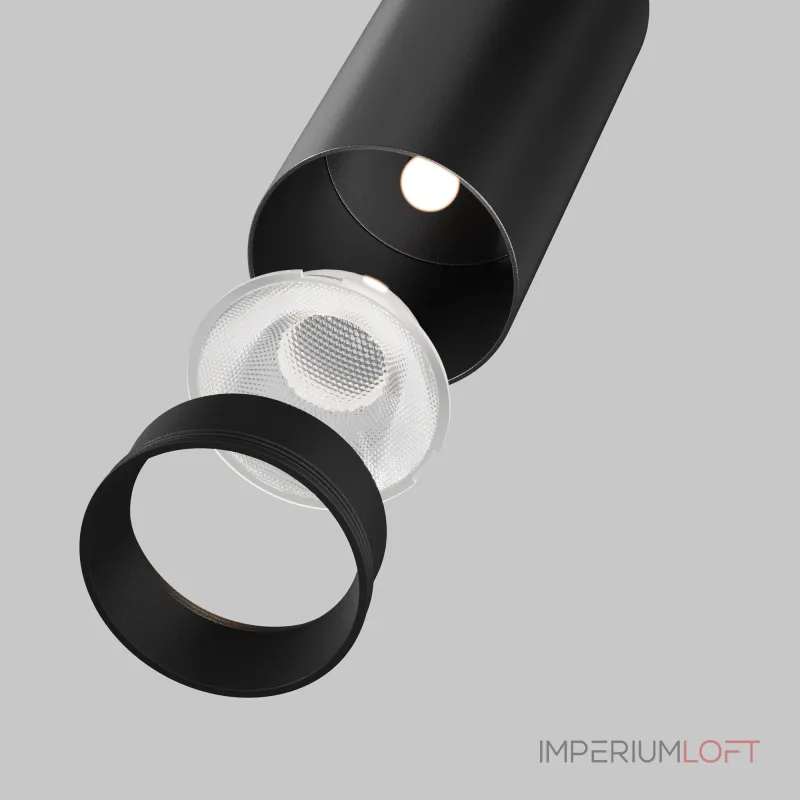 Потолочный светильник Maytoni Ceiling FOCUS LED C055CL-L12W4K-SS-B Потолочный светильник Maytoni Ceiling FOCUS LED C055CL-L12W4K-SS-B