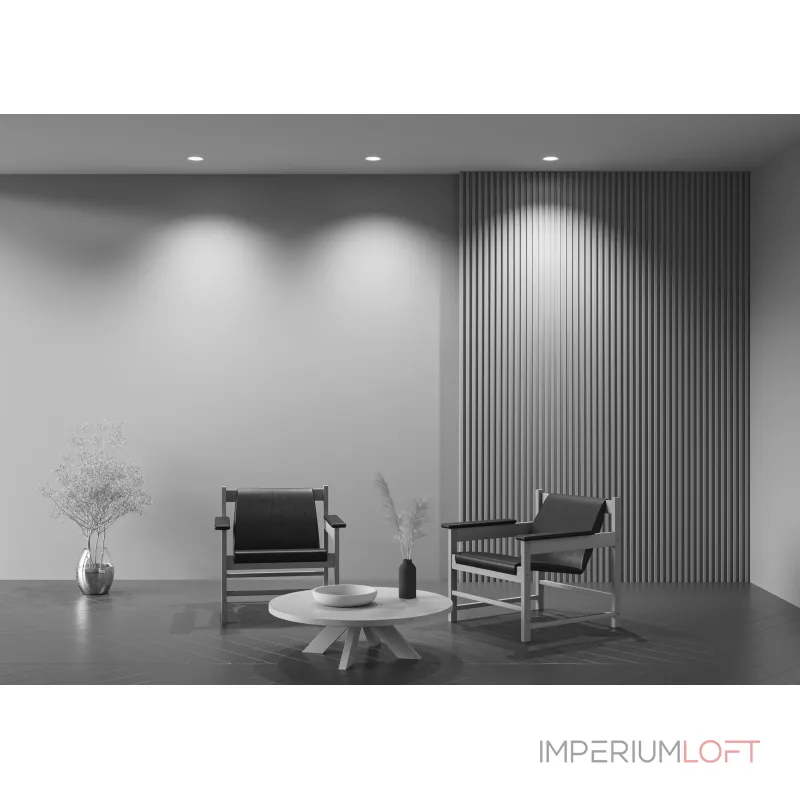 Встраиваемый светильник Maytoni Downlight DL001-1-01-W-1 от ImperiumLoft