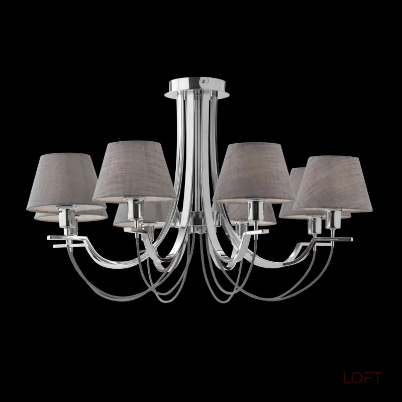 Люстра на штанге Freya Felisa FR5019CL-08CH Люстра на штанге Freya Felisa FR5019CL-08CH