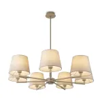 Люстра на штанге Freya Classic Butler FR2057PL-07BG
